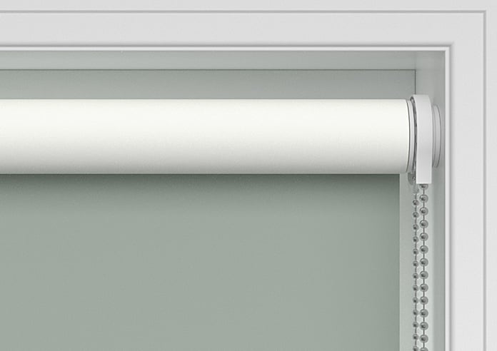 William Morris At Home Waltham (Blackout), Lichen - Twist&Fit Roller Blind - Image 10